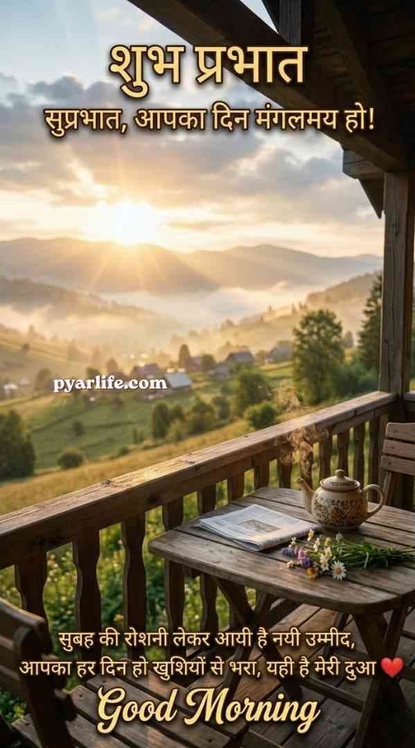 Good Morning Shayari Status